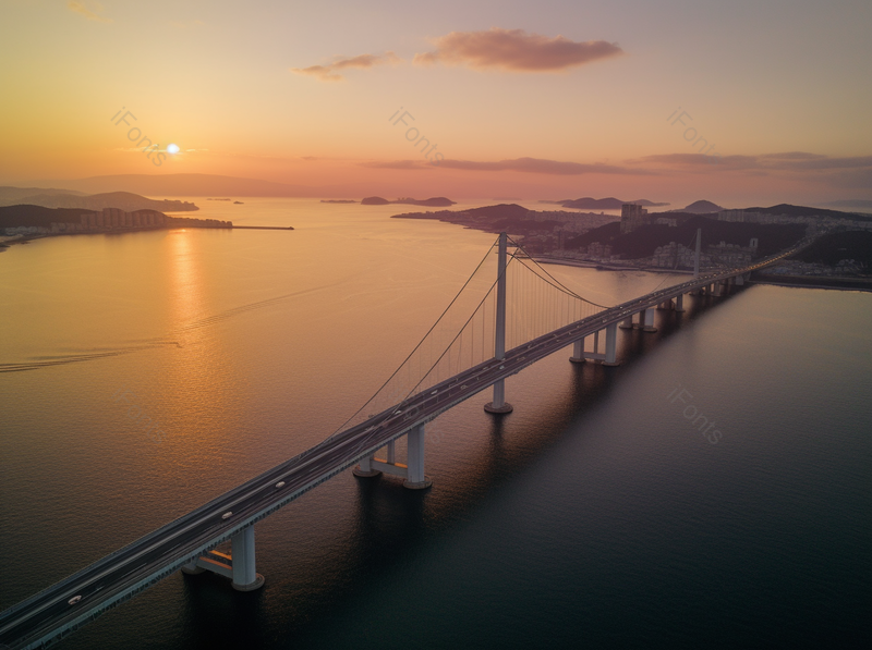 大连星海湾大桥连接江两岸城市,高清,摄影图,摄影图片,图片大全,摄影图免费下载